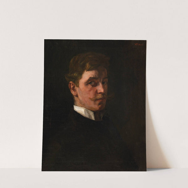 Selbstbildnis by Wilhelm Trübner