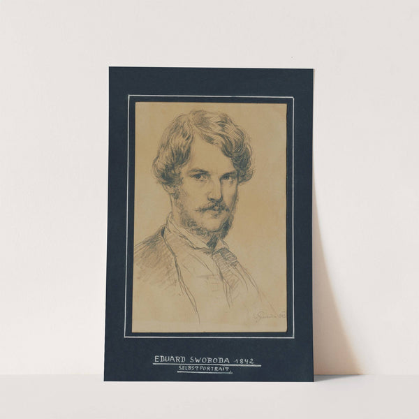 Selbstbildnis by Eduard Swoboda