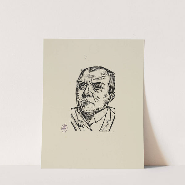 Selbstbildnis (1922) by Max Beckmann