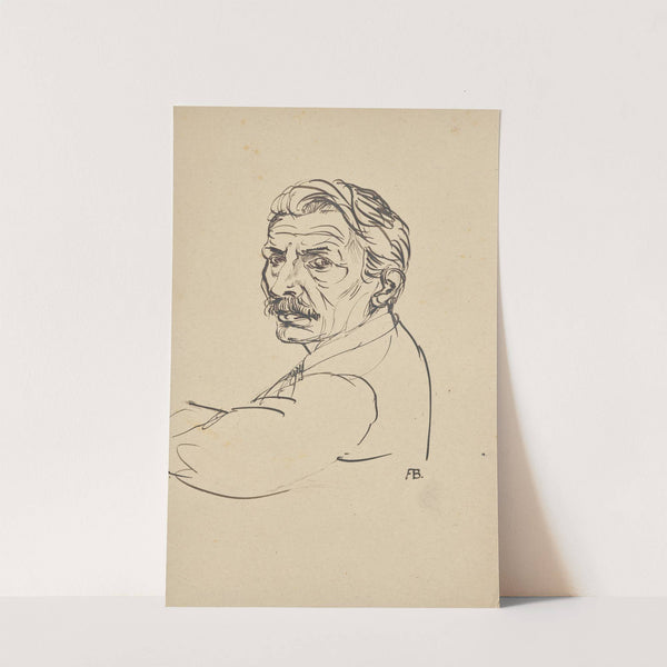 Selbstbildnis (1927) by Franz Barwig the Elder