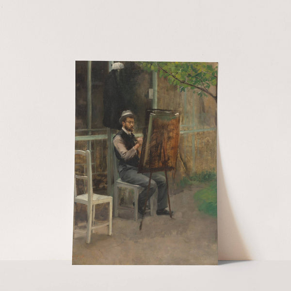 Selbstbildnis Carl Probst (1908) by Carl Probst