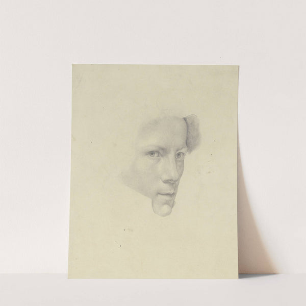 Selbstbildnis des Künstlers im Alter von zwanzig Jahren by Eugen Eduard Schäffer