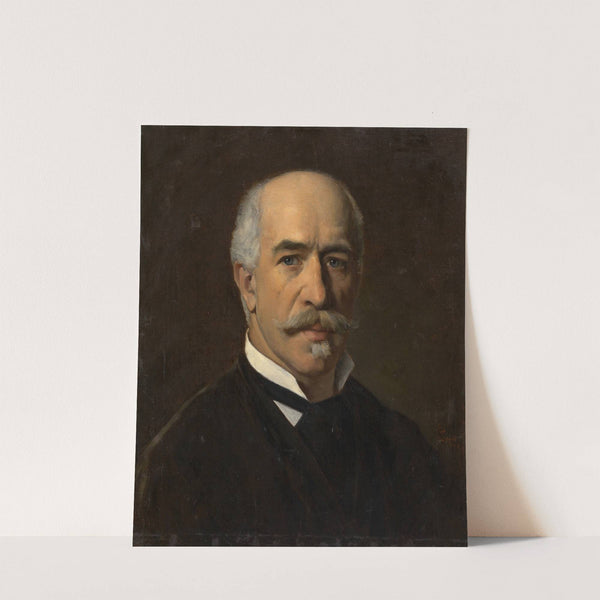 Selbstbildnis Ernst Lafite by Ernst Lafite