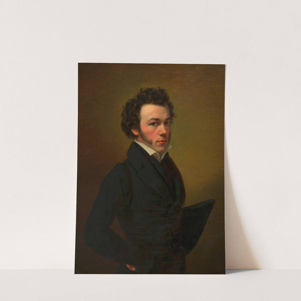 Selbstbildnis Johann Nepomuk Ender by Johann Nepomuk Ender