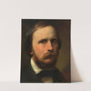 Selbstbildnis Karl Blaas (1856) by Karl von Blaas