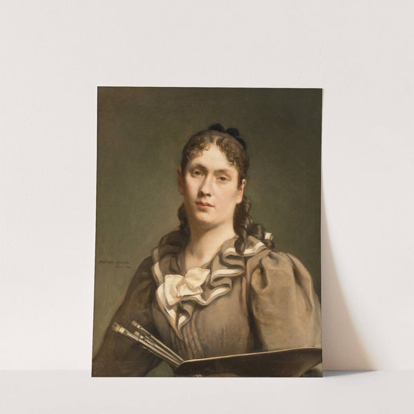 Selbstbildnis Maria Beskiba (1891) by Maria Beskiba