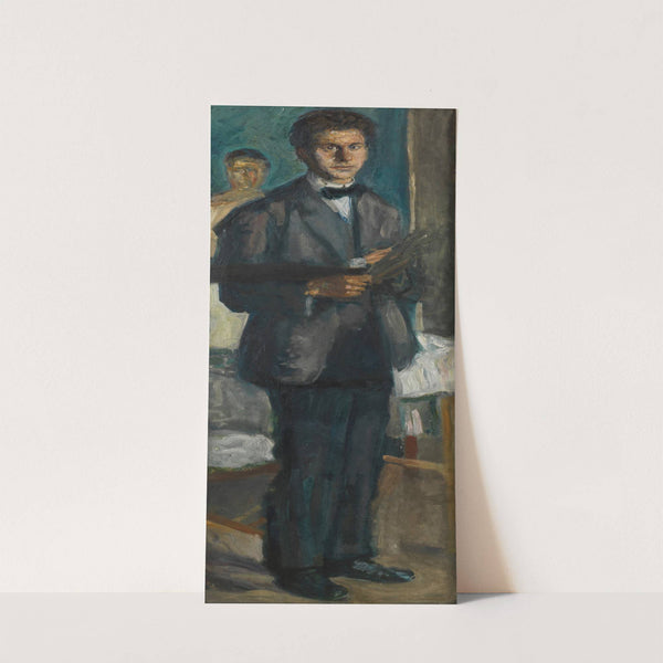 Selbstbildnis mit Palette by Richard Gerstl