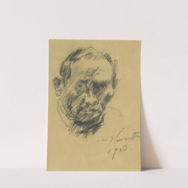 Selbstbildnis (Self-Portrait) (1923) by Lovis Corinth