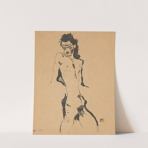 Selbstporträt (1988) by Egon Schiele