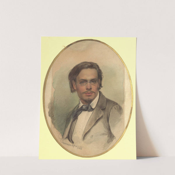 Selbstporträt August Eisenmenger (1853) by August Eisenmenger