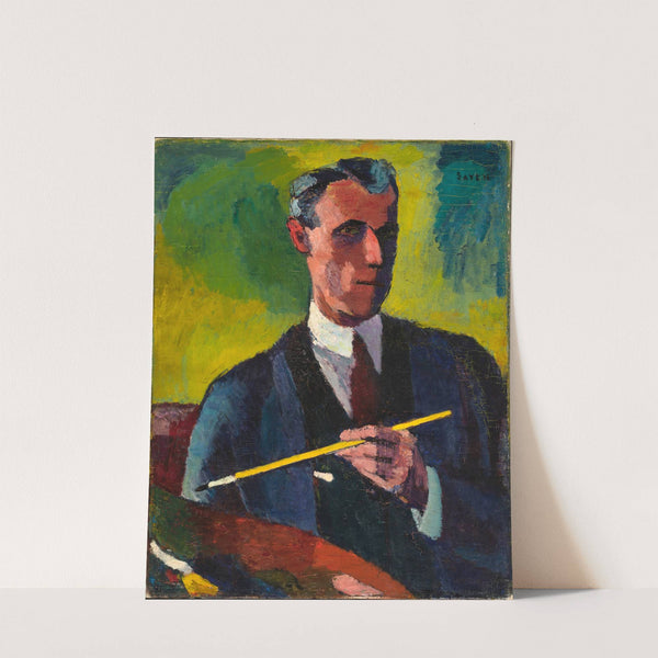 Self-Portrait by Henry Lyman Saÿen