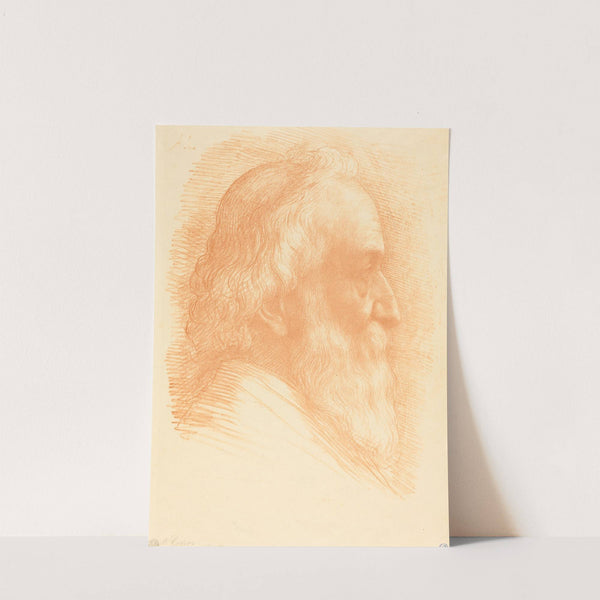 Self-Portrait, 10th plate (1905) by Alphonse Legros