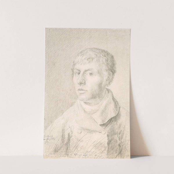 Self-portrait by Caspar David Friedrich