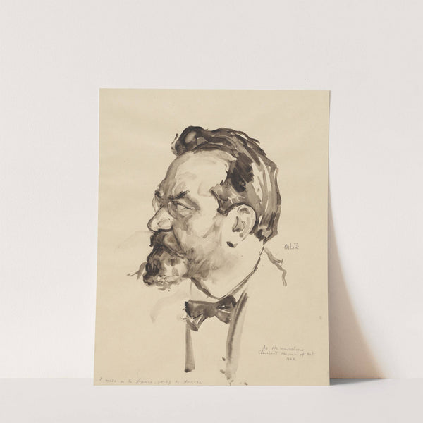 Self-Portrait (1924) by Emil Orlik