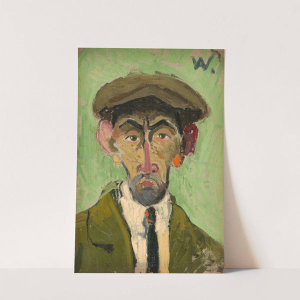 Self-Portrait by Arnold Peter Weisz-Kubínčan