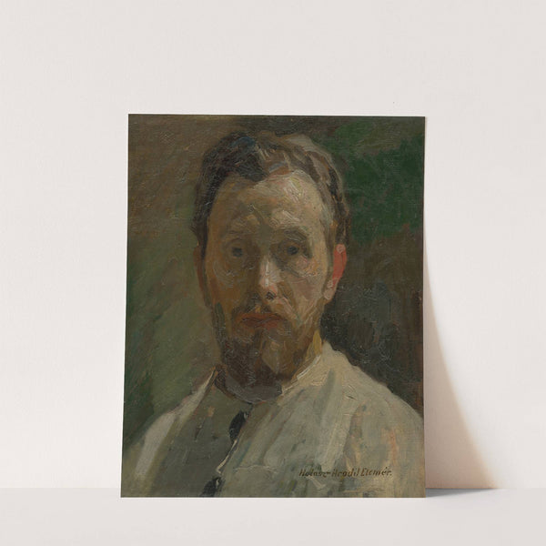 Self portrait by Elemír Halász-Hradil