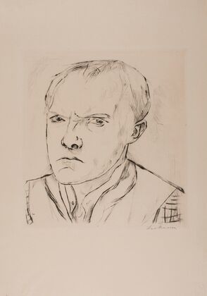 Self-Portrait 1918, plate 1 from the portfolio ‘Faces’ (1918)