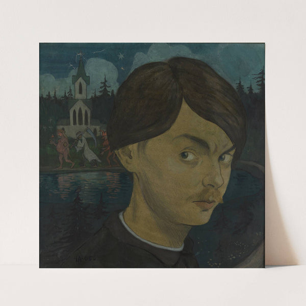 Self-Portrait by Ivar Arosenius