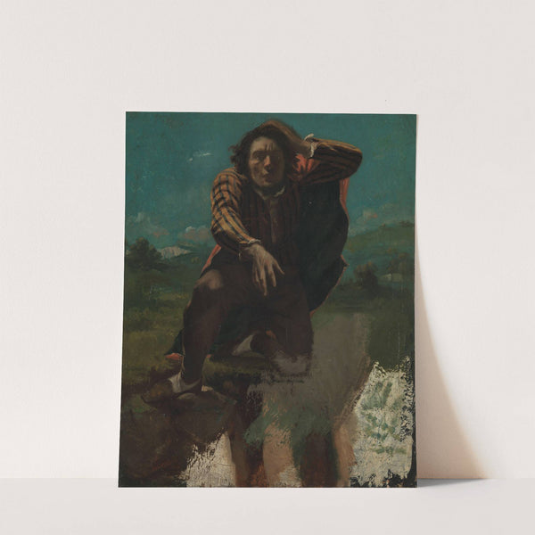 Self-portrait (1844) by Gustave Courbet