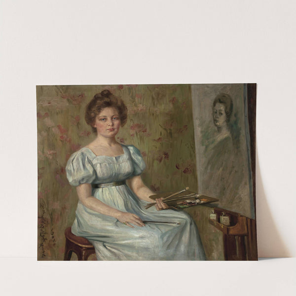 Self-portrait (1901) by Henryka Bezler-Czyżewska