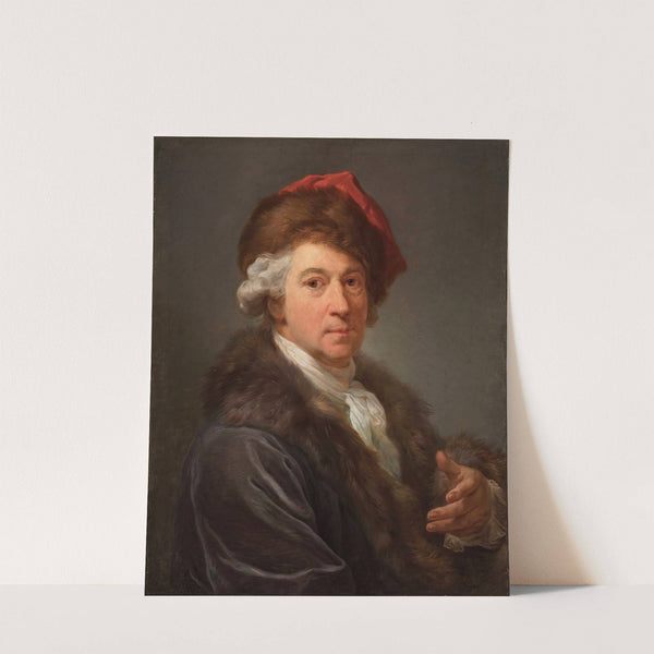 Self-portrait (ca. 1790) by Marcello Bacciarelli