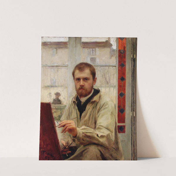 Self-portrait (1887) by Émile Friant