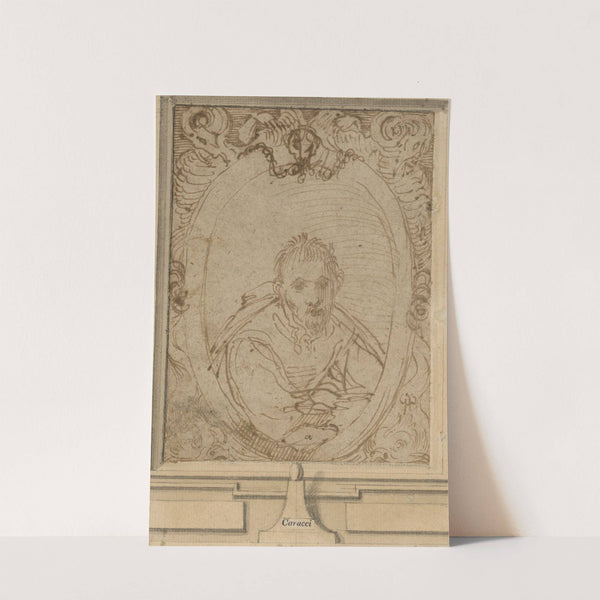 Self-Portrait (early 1580s) by Annibale Carracci