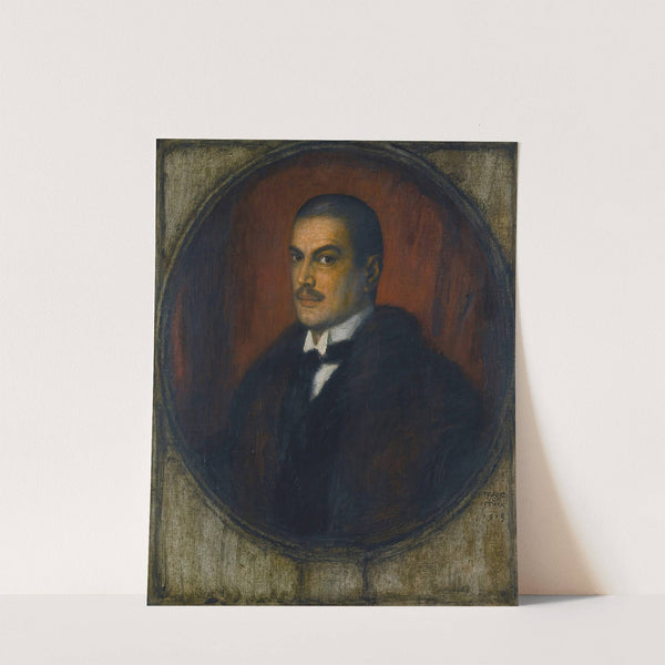 Self-portrait (1915) by Franz von Stuck