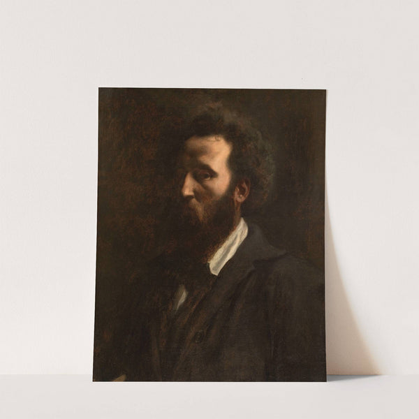 Self-portrait by Pierre Puvis de Chavannes