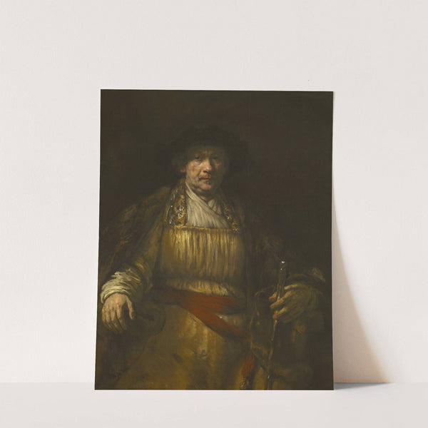 Self-portrait by Rembrandt van Rijn