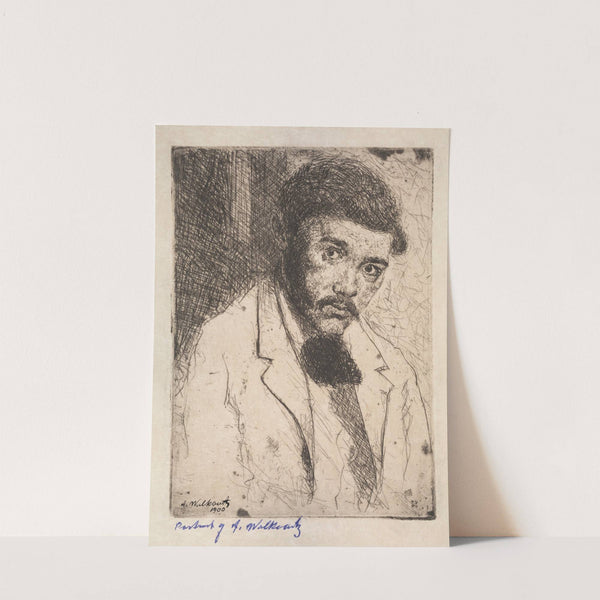 Self-Portrait (1900) by Abraham Walkowitz