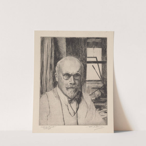 Self-portrait by Albert Sterner