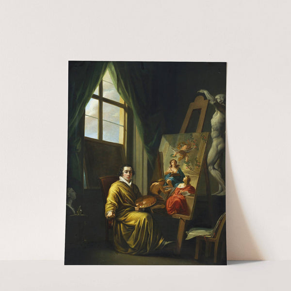 Self-portrait by Josef Abel