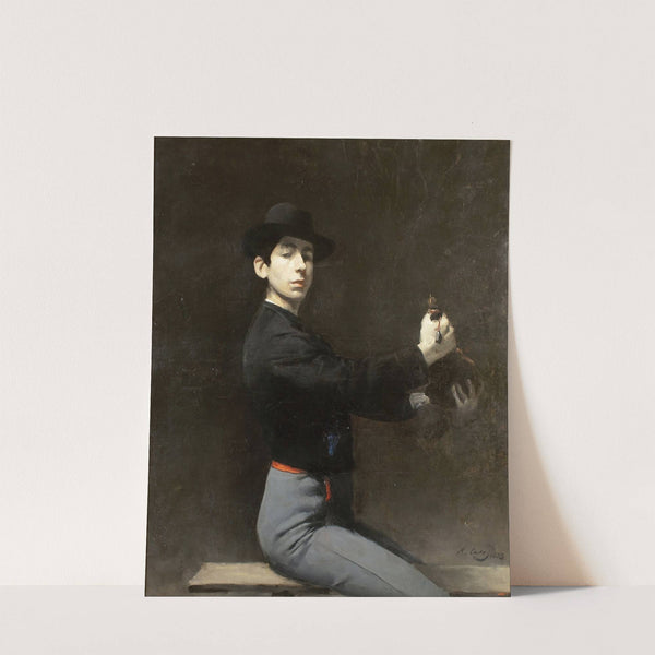 Self-portrait by Ramón Casas