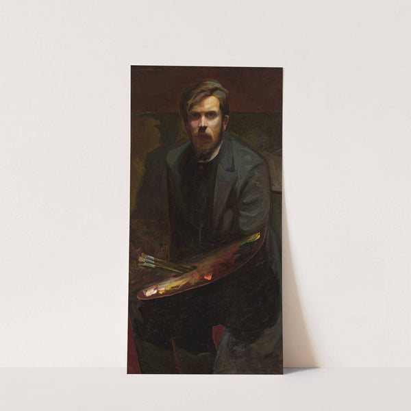 Self-portrait by Henryk Szczygliński