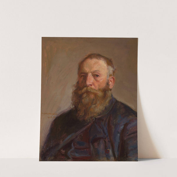 Self-portrait by Jozef Chelmonski