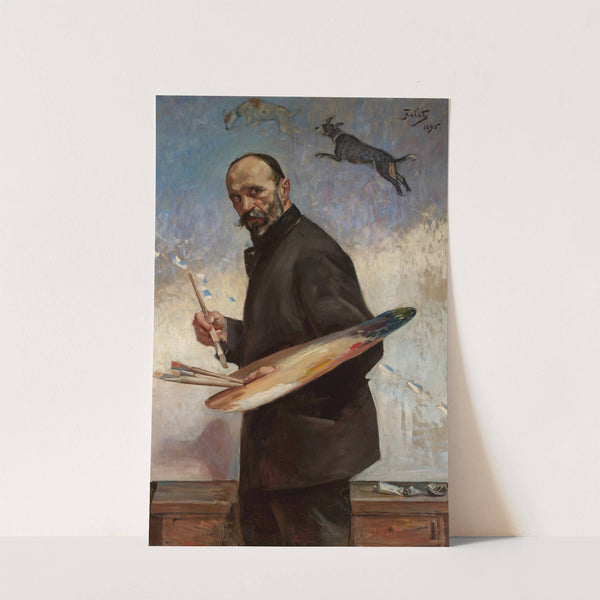 Self-portrait by Julian Falat