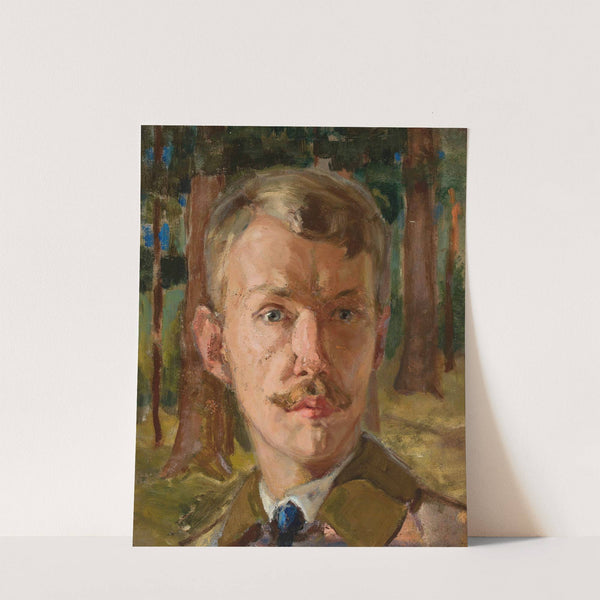 Self-portrait (circa 1920) by Michał Rouba