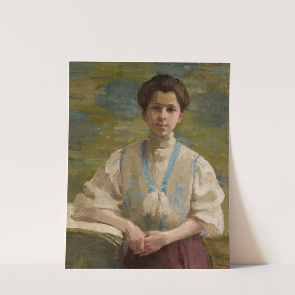 Self-portrait (1893) by Olga Boznanska