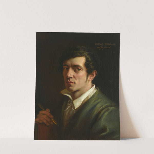 Self-portrait by Walenty Wańkowicz