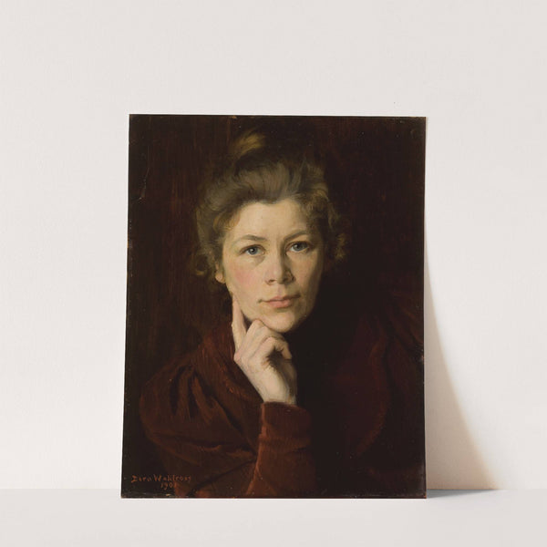 Self-Portrait by Dora Wahlroos