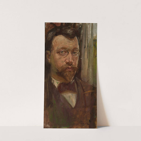 Self-portrait by Wincenty Wodzinowski