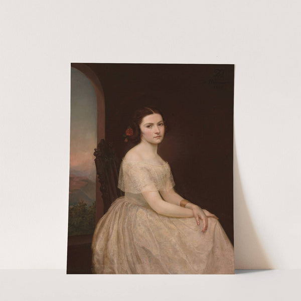 Self-portrait by Zofia Szymanowska-Lenartowicz