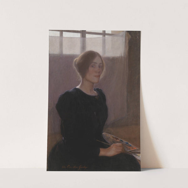 Self-Portrait by Elin Danielson-Gambogi