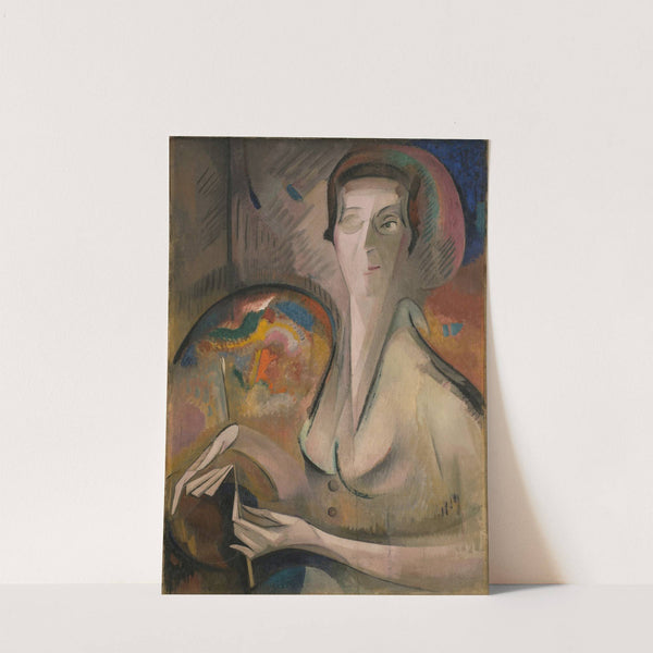 Self-Portrait (1917) by Alice Bailly
