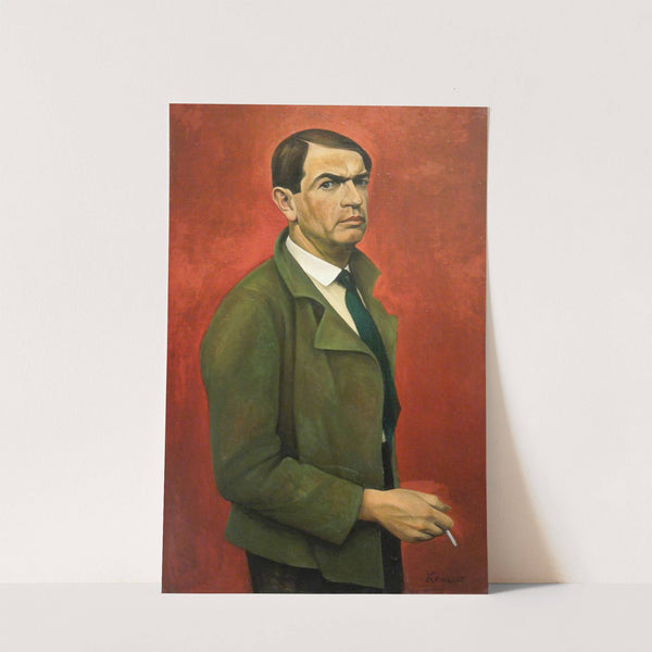 Self-Portrait by Alexander Kanoldt