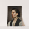 Self-portrait (circa 1860) by Franciszek Tepa