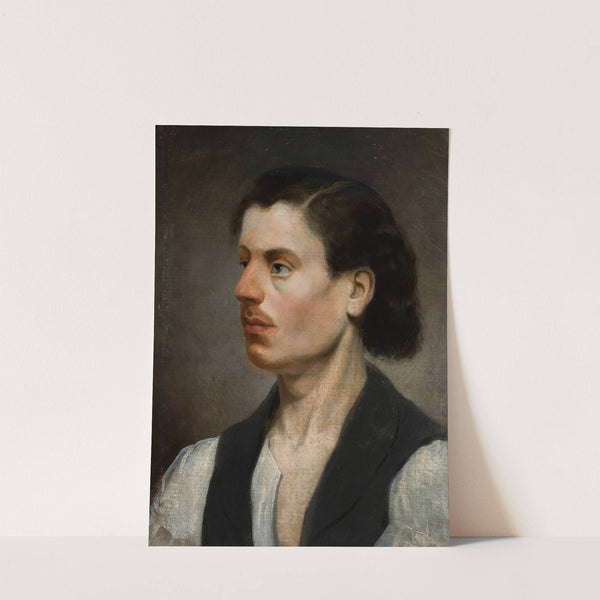 Self-portrait (circa 1860) by Franciszek Tepa
