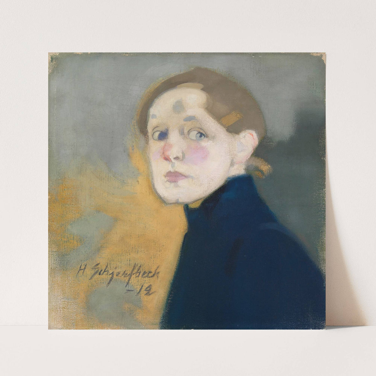 Self-Portrait by Helene Schjerfbeck