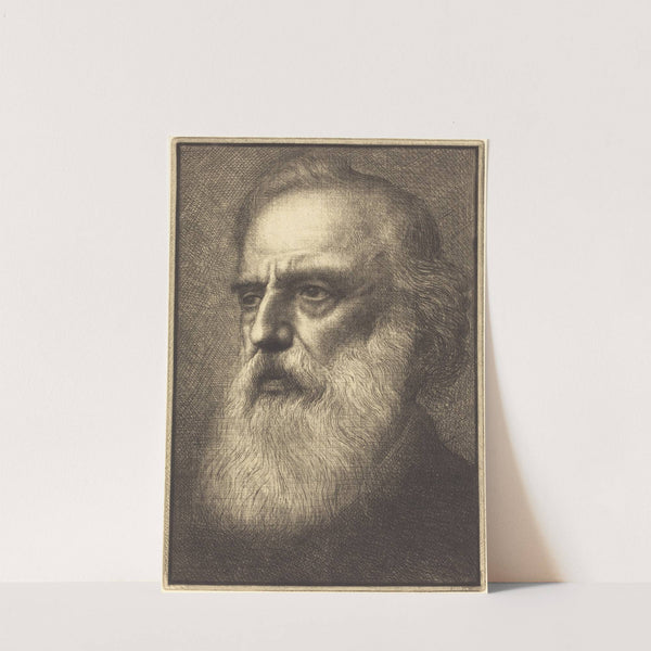 Self-Portrait, 4th plate by Alphonse Legros